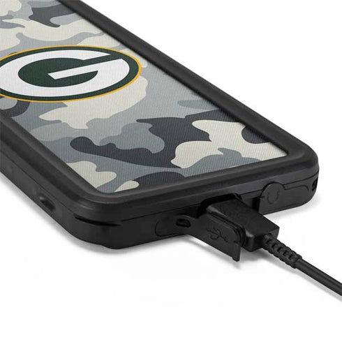 NFL Green Bay Packers Camo Galaxy S20 Waterproof Case