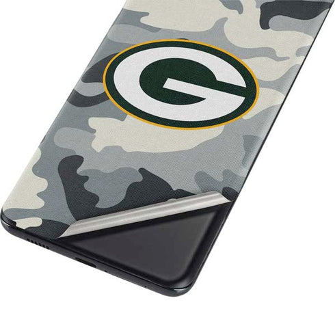 NFL Green Bay Packers Camo Galaxy S21 5G Skin