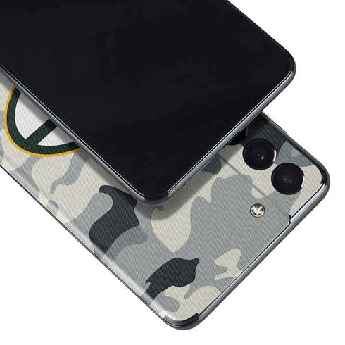 NFL Green Bay Packers Camo Galaxy S21 Plus 5G Skin