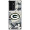 NFL Green Bay Packers Camo Galaxy S21 Ultra 5G Clear Case