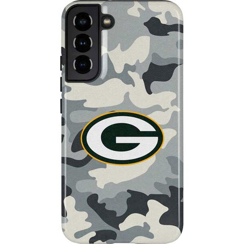 NFL Green Bay Packers Camo Galaxy S22 Plus Pro Case