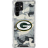 NFL Green Bay Packers Camo Galaxy S22 Ultra Clear Case