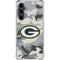 NFL Green Bay Packers Camo Galaxy S23 FE Clear Case