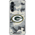 NFL Green Bay Packers Camo Galaxy S23 FE Clear Case