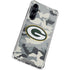 NFL Green Bay Packers Camo Galaxy S23 FE Clear Case