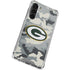 NFL Green Bay Packers Camo Galaxy S23 Plus Clear Case