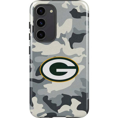 NFL Green Bay Packers Camo Galaxy S23 Plus Pro Case