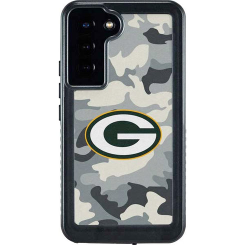 NFL Green Bay Packers Camo Galaxy S23 Plus Waterproof Case