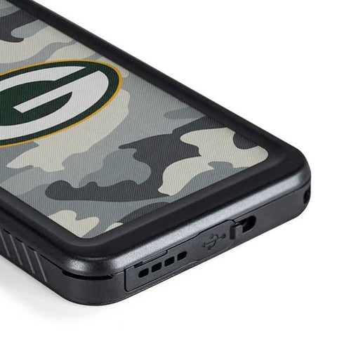 NFL Green Bay Packers Camo Galaxy S23 Plus Waterproof Case