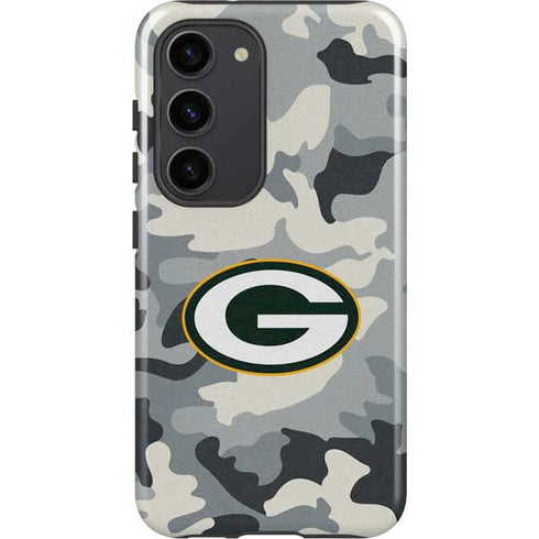 NFL Green Bay Packers Camo Galaxy S23 Pro Case