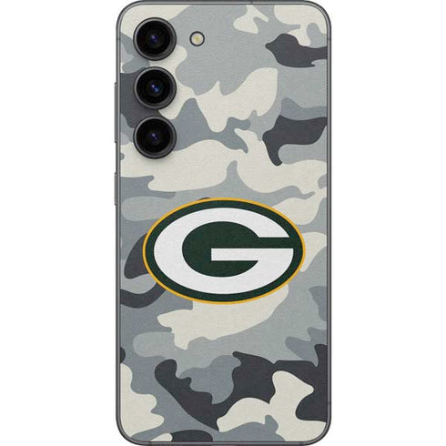 NFL Green Bay Packers Camo Galaxy S23 Skin