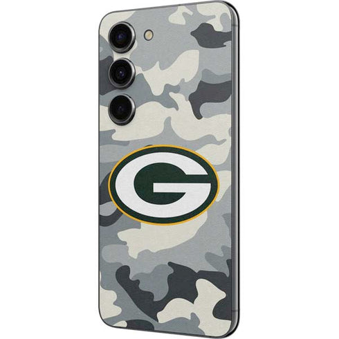 NFL Green Bay Packers Camo Galaxy S23 Skin