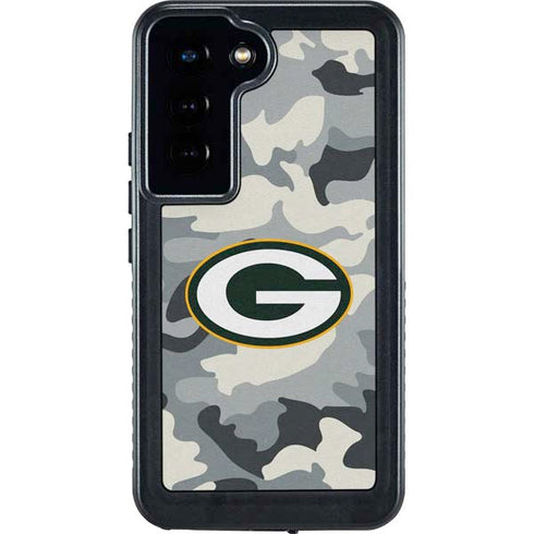 NFL Green Bay Packers Camo Galaxy S23 Waterproof Case