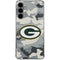NFL Green Bay Packers Camo Galaxy S24 Plus Clear Case