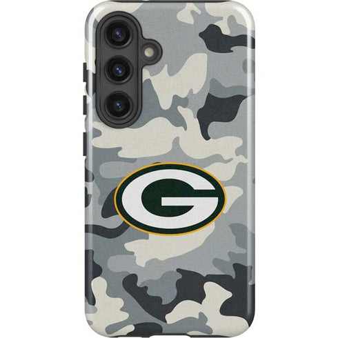 NFL Green Bay Packers Camo Galaxy S24 Plus Impact Case