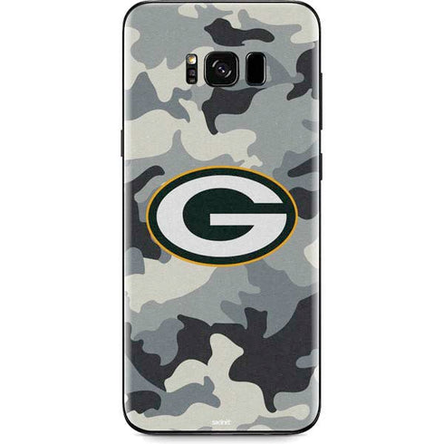 NFL Green Bay Packers Camo Galaxy S8 Plus Skin