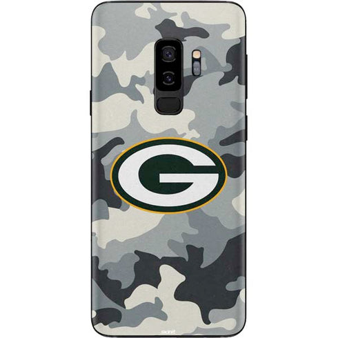 NFL Green Bay Packers Camo Galaxy S9 Plus Skin