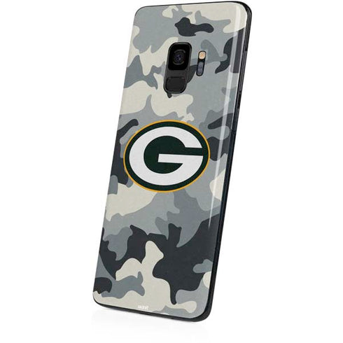 NFL Green Bay Packers Camo Galaxy S9 Skin