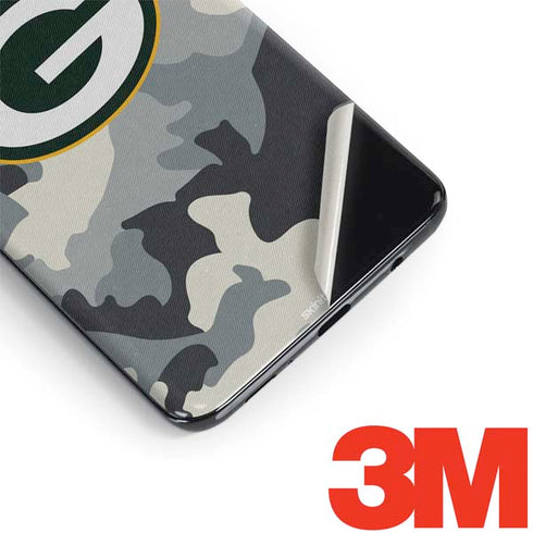 NFL Green Bay Packers Camo Galaxy S9 Skin