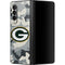 NFL Green Bay Packers Camo Galaxy Z Fold3 5G Skin