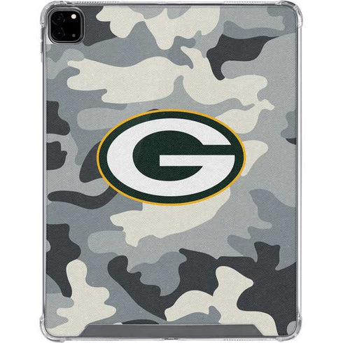 NFL Green Bay Packers Camo iPad Pro 12.9in (2020) Clear Case