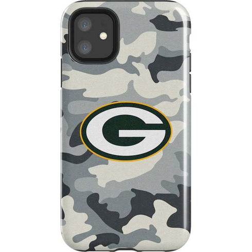 NFL Green Bay Packers Camo iPhone 11 Impact Case
