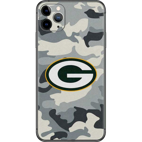 NFL Green Bay Packers Camo iPhone 11 Pro Max Skin
