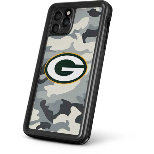 NFL Green Bay Packers Camo iPhone 11 Pro Max Waterproof Case