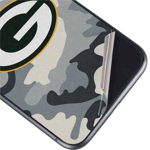 NFL Green Bay Packers Camo iPhone 11 Skin
