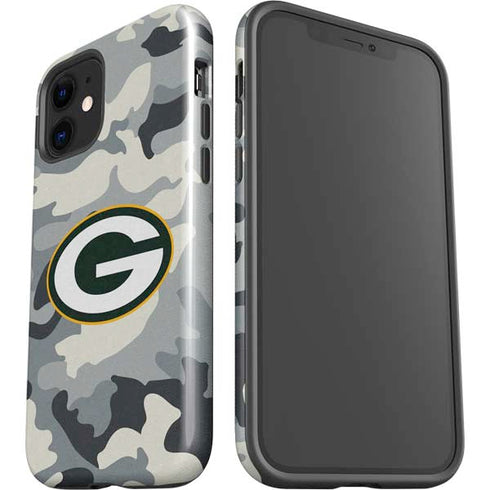 NFL Green Bay Packers Camo iPhone 12 Impact Case