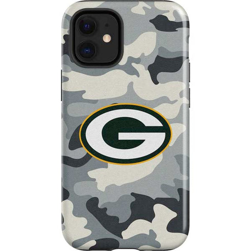 NFL Green Bay Packers Camo iPhone 12 Mini Impact Case