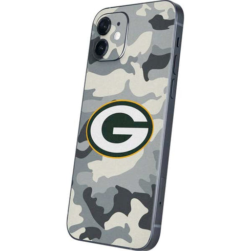 NFL Green Bay Packers Camo iPhone 12 Mini Skin