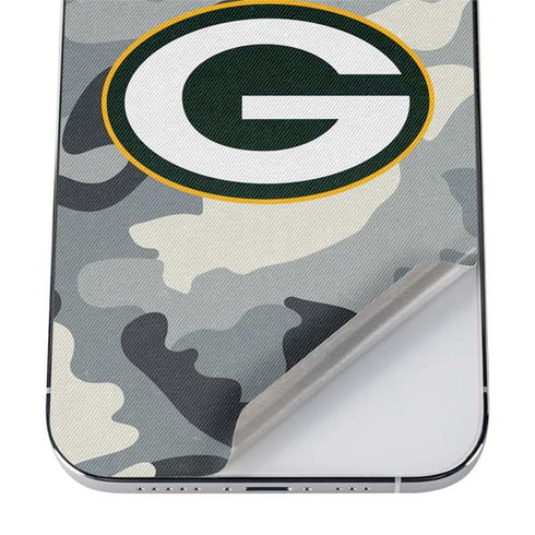 NFL Green Bay Packers Camo iPhone 12 Pro Skin
