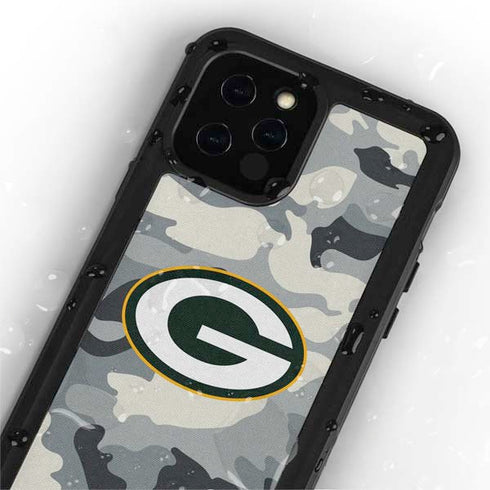 NFL Green Bay Packers Camo iPhone 12 Pro Waterproof Case