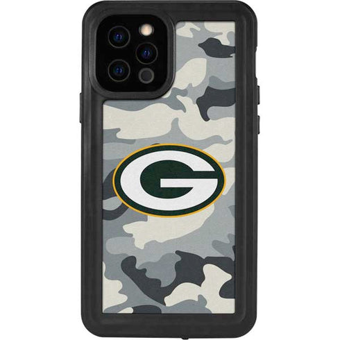 NFL Green Bay Packers Camo iPhone 12 Pro Waterproof Case