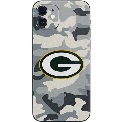 NFL Green Bay Packers Camo iPhone 12 Skin