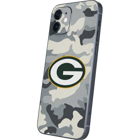 NFL Green Bay Packers Camo iPhone 12 Skin