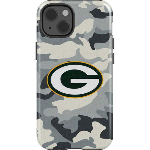 NFL Green Bay Packers Camo iPhone 13 Impact Case