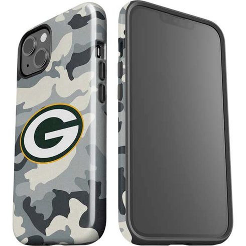 NFL Green Bay Packers Camo iPhone 13 Impact Case