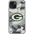 NFL Green Bay Packers Camo iPhone 13 Mini Clear Case
