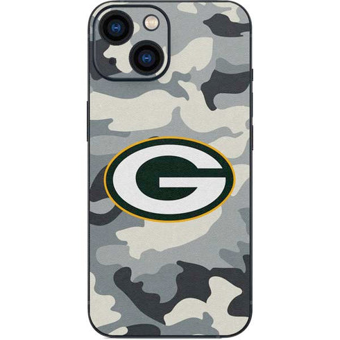 NFL Green Bay Packers Camo iPhone 13 Mini Skin