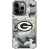 NFL Green Bay Packers Camo iPhone 13 Pro Clear Case