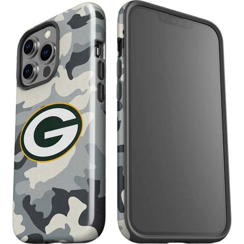 NFL Green Bay Packers Camo iPhone 13 Pro Impact Case