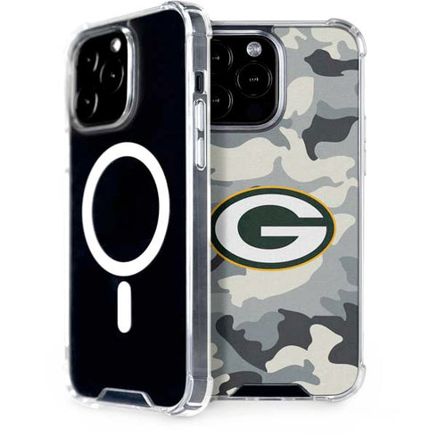 NFL Green Bay Packers Camo iPhone 13 Pro Max MagSafe Case