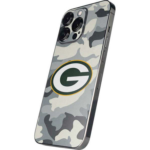 NFL Green Bay Packers Camo iPhone 13 Pro Max Skin