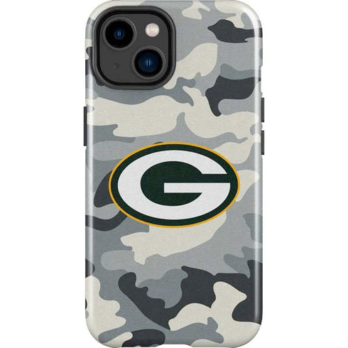 NFL Green Bay Packers Camo iPhone 14 Plus Impact Case