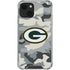 NFL Green Bay Packers Camo iPhone 15 Plus Clear Case