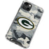 NFL Green Bay Packers Camo iPhone 15 Plus Clear Case