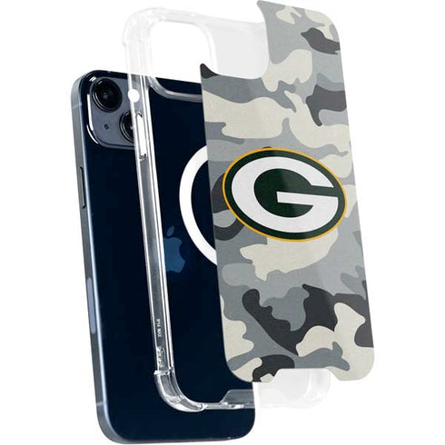 NFL Green Bay Packers Camo iPhone 14 Plus MagSafe Case