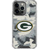 NFL Green Bay Packers Camo iPhone 15 Pro Clear Case